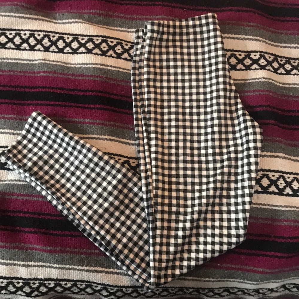 Checkered pants from dolls kill L